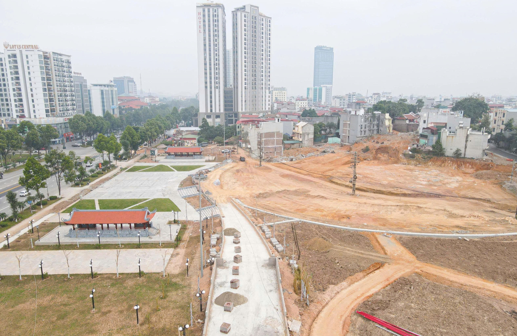 Hình ảnh công viên gần 700 tỷ đồng ở Bắc Ninh sau một năm thi công- Ảnh 20. Hình ảnh công viên gần 700 tỷ đồng ở Bắc Ninh sau một năm thi công- Ảnh 20.