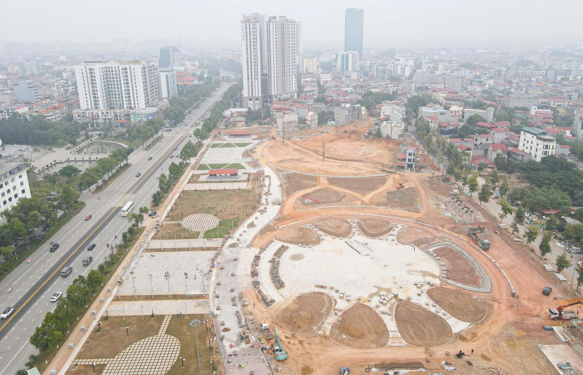 Hình ảnh công viên gần 700 tỷ đồng ở Bắc Ninh sau một năm thi công- Ảnh 22. Hình ảnh công viên gần 700 tỷ đồng ở Bắc Ninh sau một năm thi công- Ảnh 22.