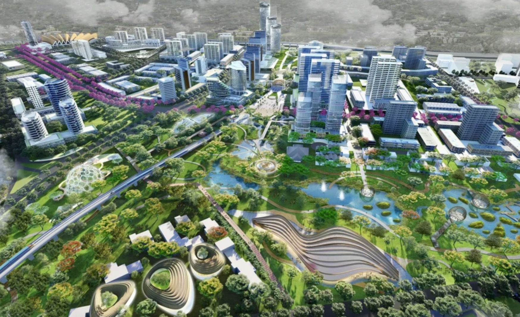 Trung tâm hành chính mới của Đồng Nai dự kiến gồm 3 khối nhà, cao tối đa 10 tầng- Ảnh 1.