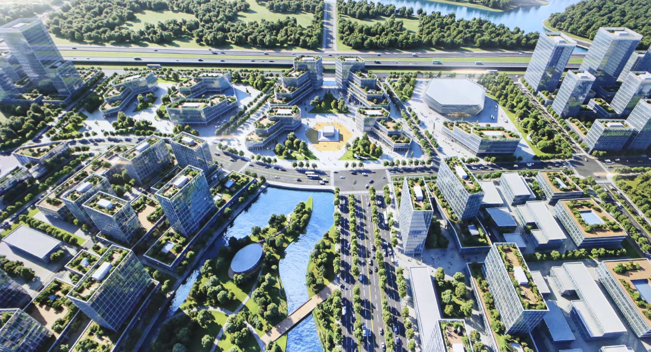 Trung tâm hành chính mới của Đồng Nai dự kiến gồm 3 khối nhà, cao tối đa 10 tầng- Ảnh 3.