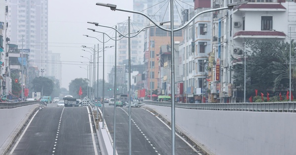 Hầm chui Kim Đồng, Vành đai 2,5 đoạn Đầm Hồng – QL1A sẵn sàng thông xe Hầm chui Kim Đồng, Vành đai 2,5 đoạn Đầm Hồng - QL1A sẵn sàng thông xe