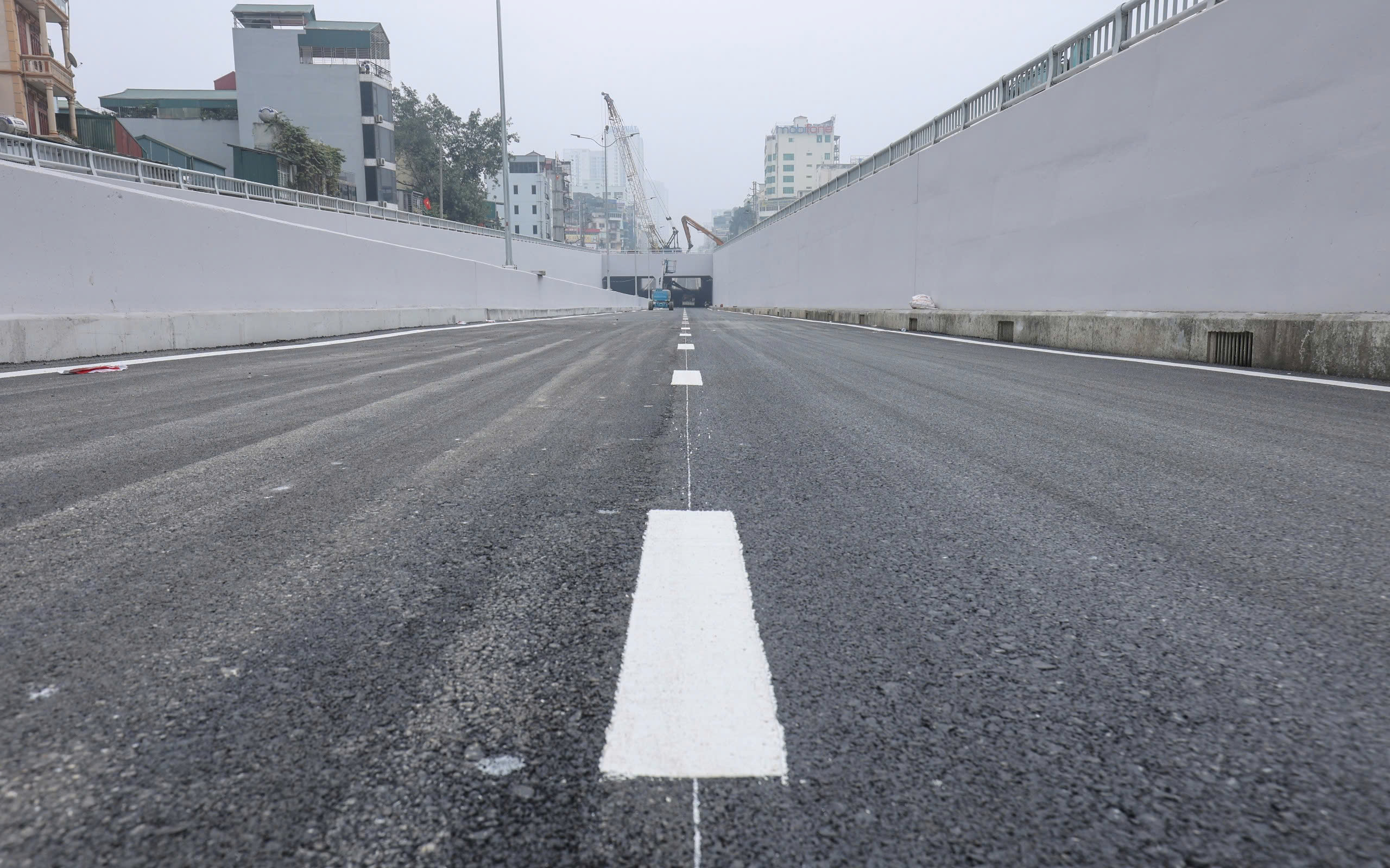 Hầm chui Kim Đồng, Vành đai 2,5 đoạn Đầm Hồng - QL1A sẵn sàng thông xe- Ảnh 4.