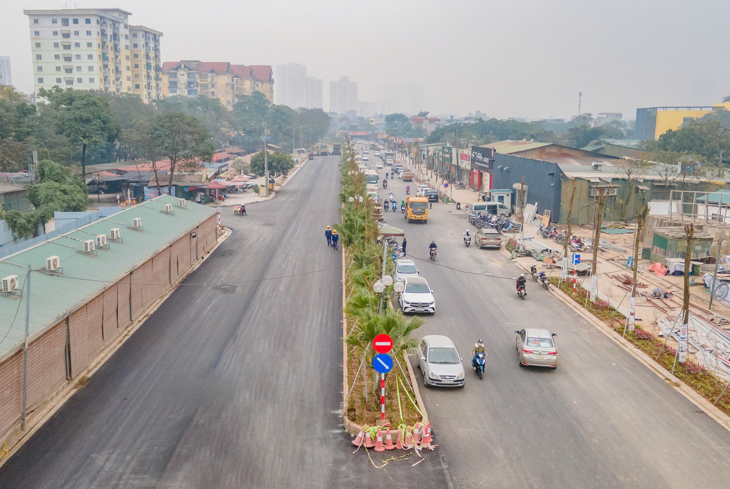 Hầm chui Kim Đồng, Vành đai 2,5 đoạn Đầm Hồng - QL1A sẵn sàng thông xe- Ảnh 6.