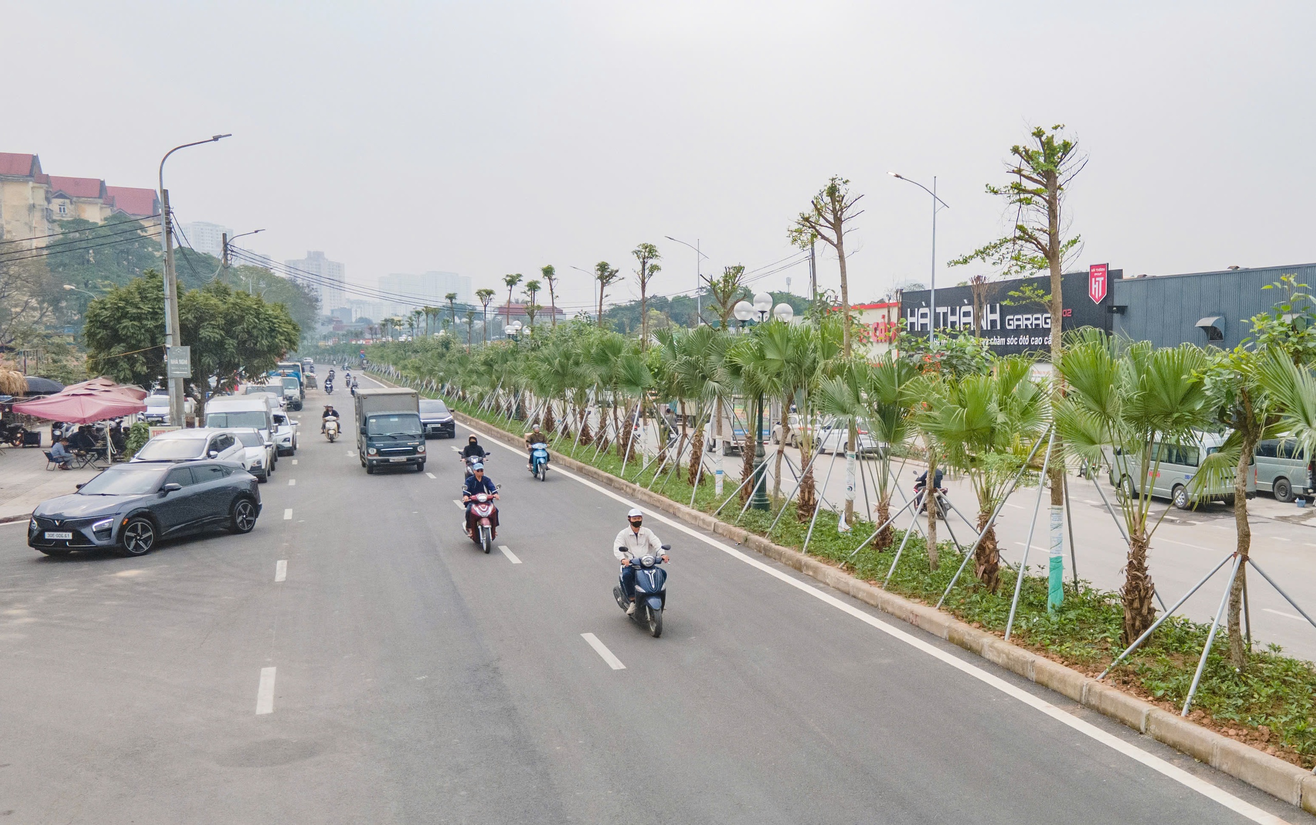 Hà Nội: Toàn cảnh đoạn đường Vành đai 2,5 Đầm Hồng - QL1A sau khi thông xe - Hình ảnh 1.