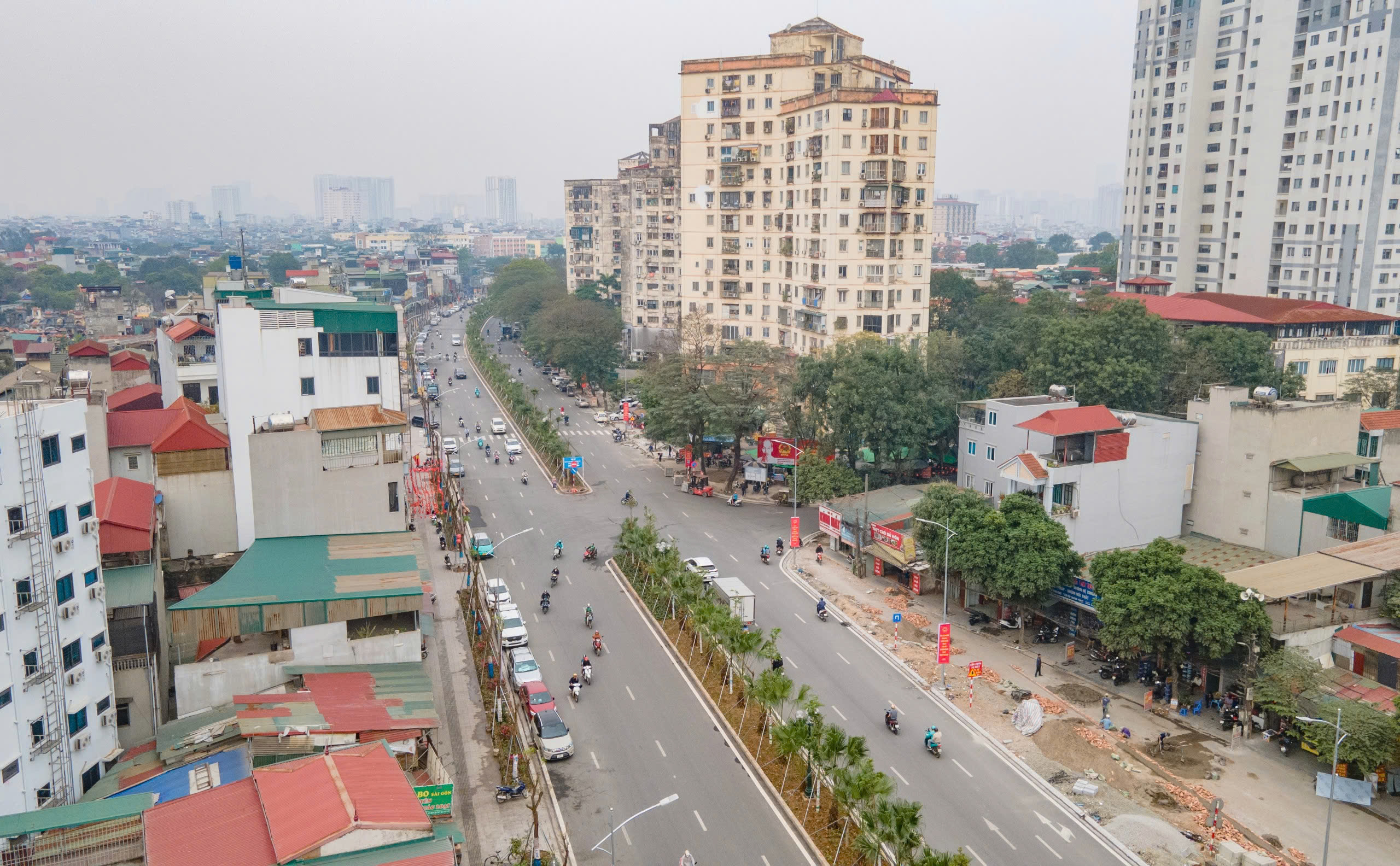 Hà Nội: Toàn cảnh đoạn đường Vành đai 2,5 Đầm Hồng - QL1A sau khi thông xe - Hình ảnh 5.