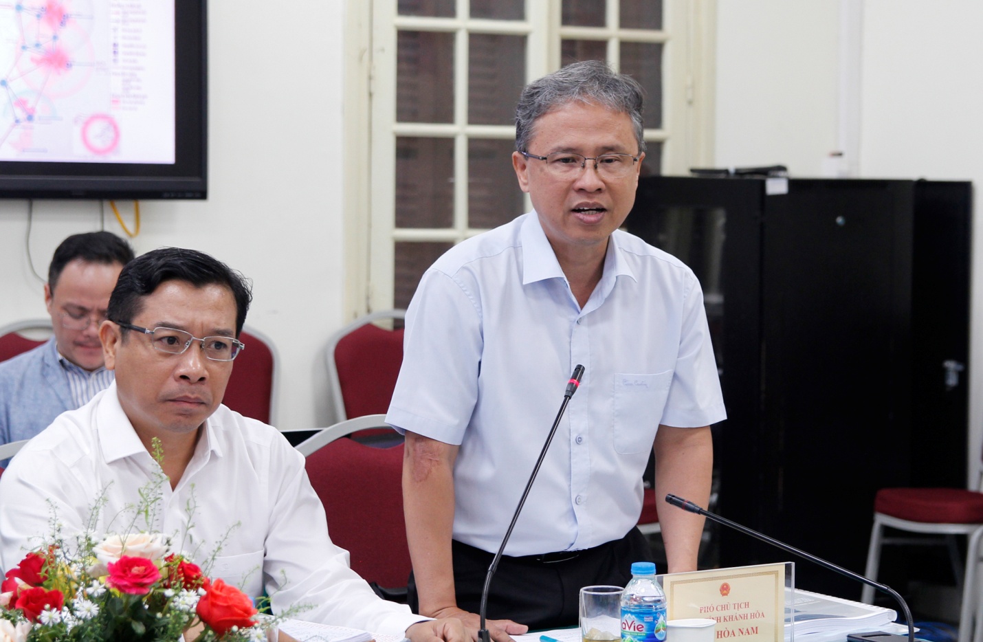 Ông Trần Hòa Nam, Phó Chủ tịch UBND tỉnh Khánh Hòa tiếp thu ý kiến của Hội đồng thẩm định.