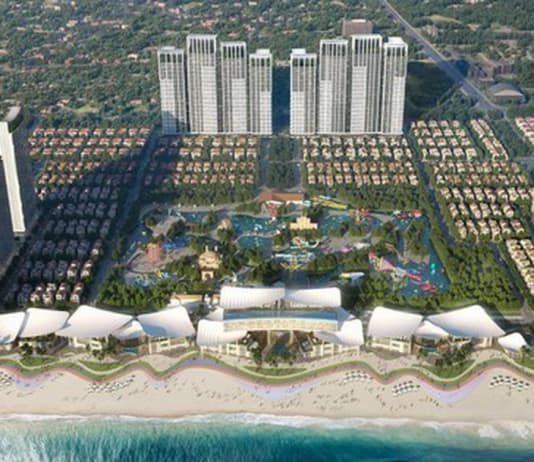 Doanh nghiệp của ông Nguyễn Bá Dương bắt đầu thi công 2 tòa tháp cao tới 40 tầng trong khu đô thị 37.000 tỷ của Sun Group tại thành phố giàu nhất Việt Nam Doanh nghiệp của ông Nguyễn Bá Dương bắt đầu thi công 2 tòa tháp cao tới 40 tầng trong khu đô thị 37.000 tỷ của Sun Group tại thành phố giàu nhất Việt Nam