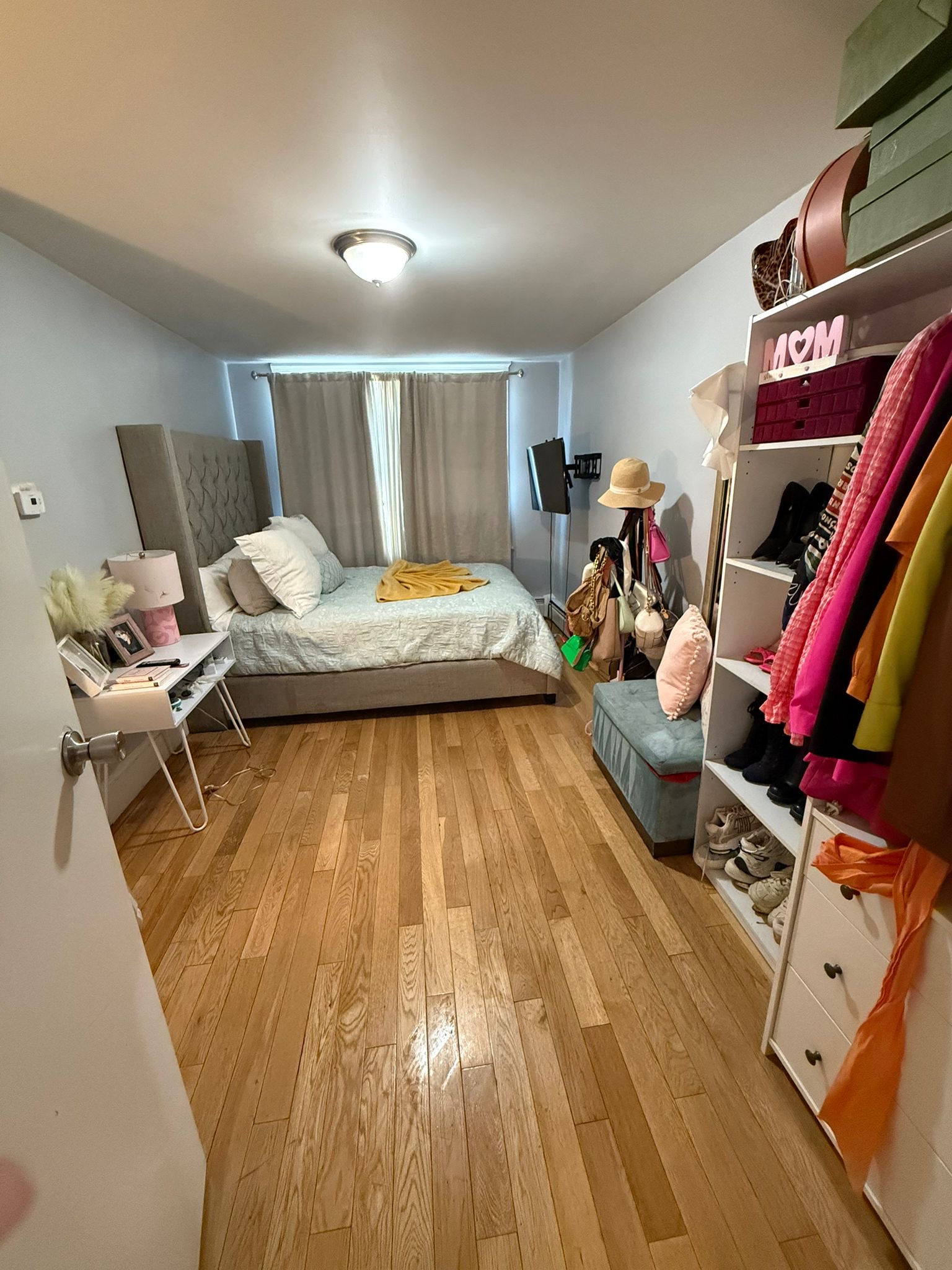 Bedroom after cleaning