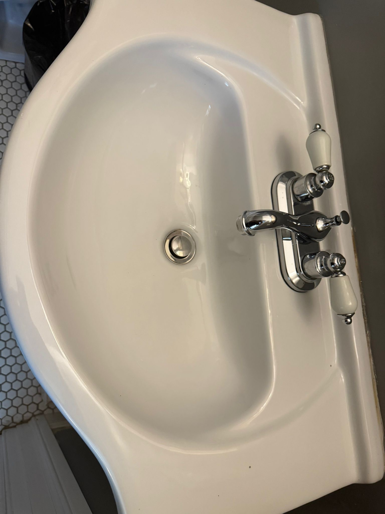 Bathroom after cleaning