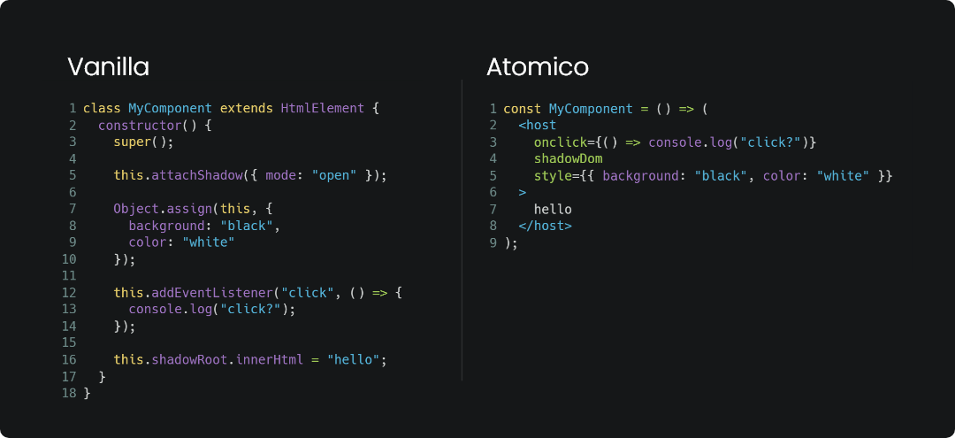 Atomico diff