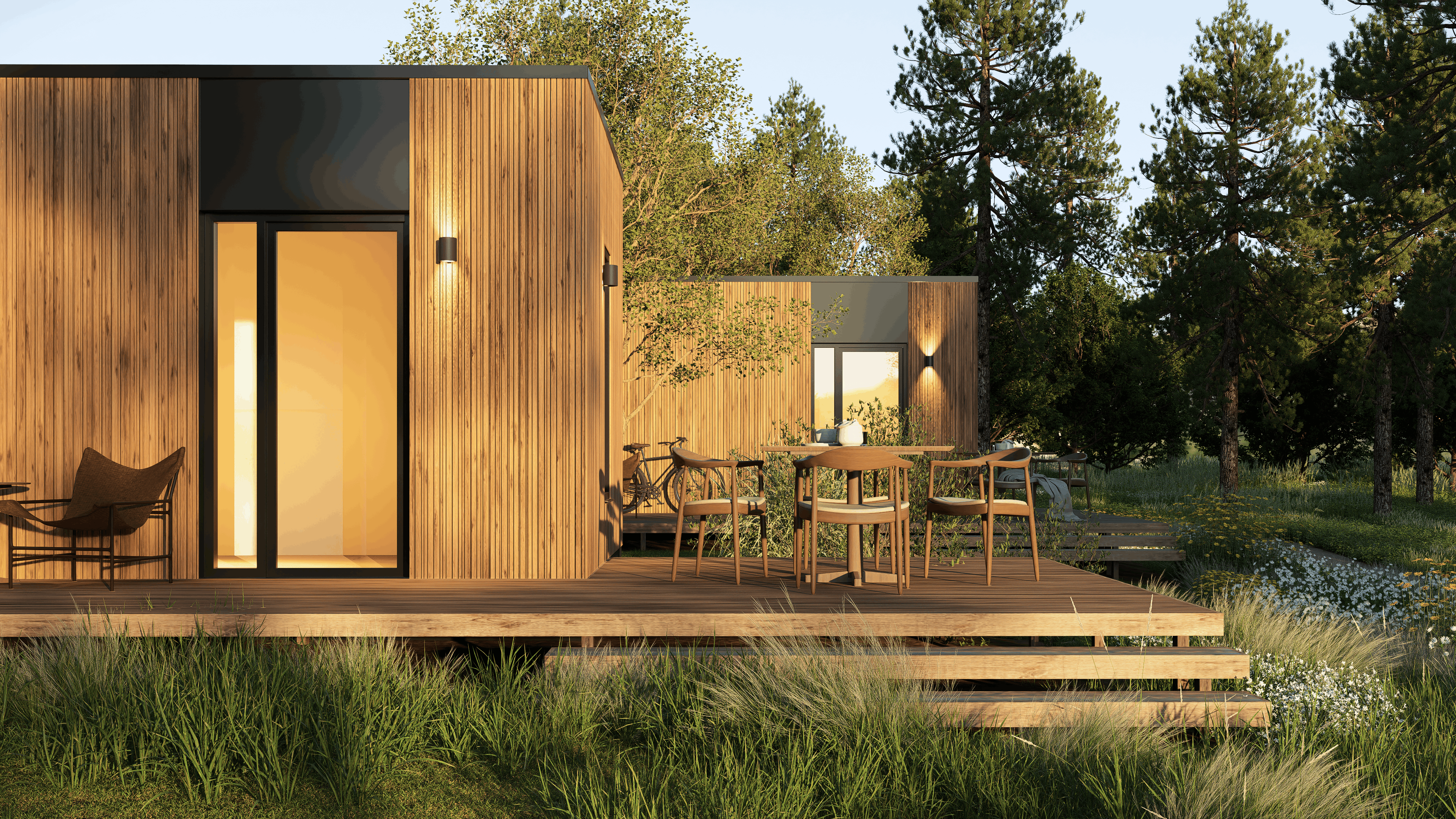 Camping Groenpark — Exterior 3 Sunset