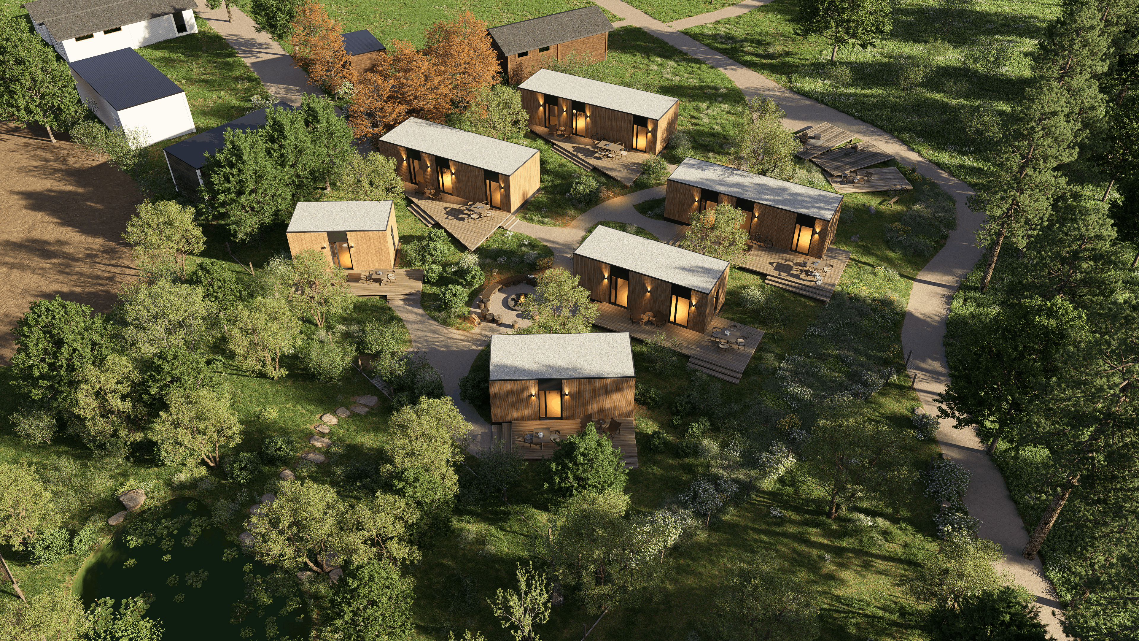 Camping Groenpark — Masterplan