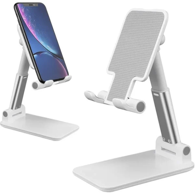 Adjustable Mobile & Tablet Stand  Universal Foldable Phone Holder  Multi Angle Desktop Stand