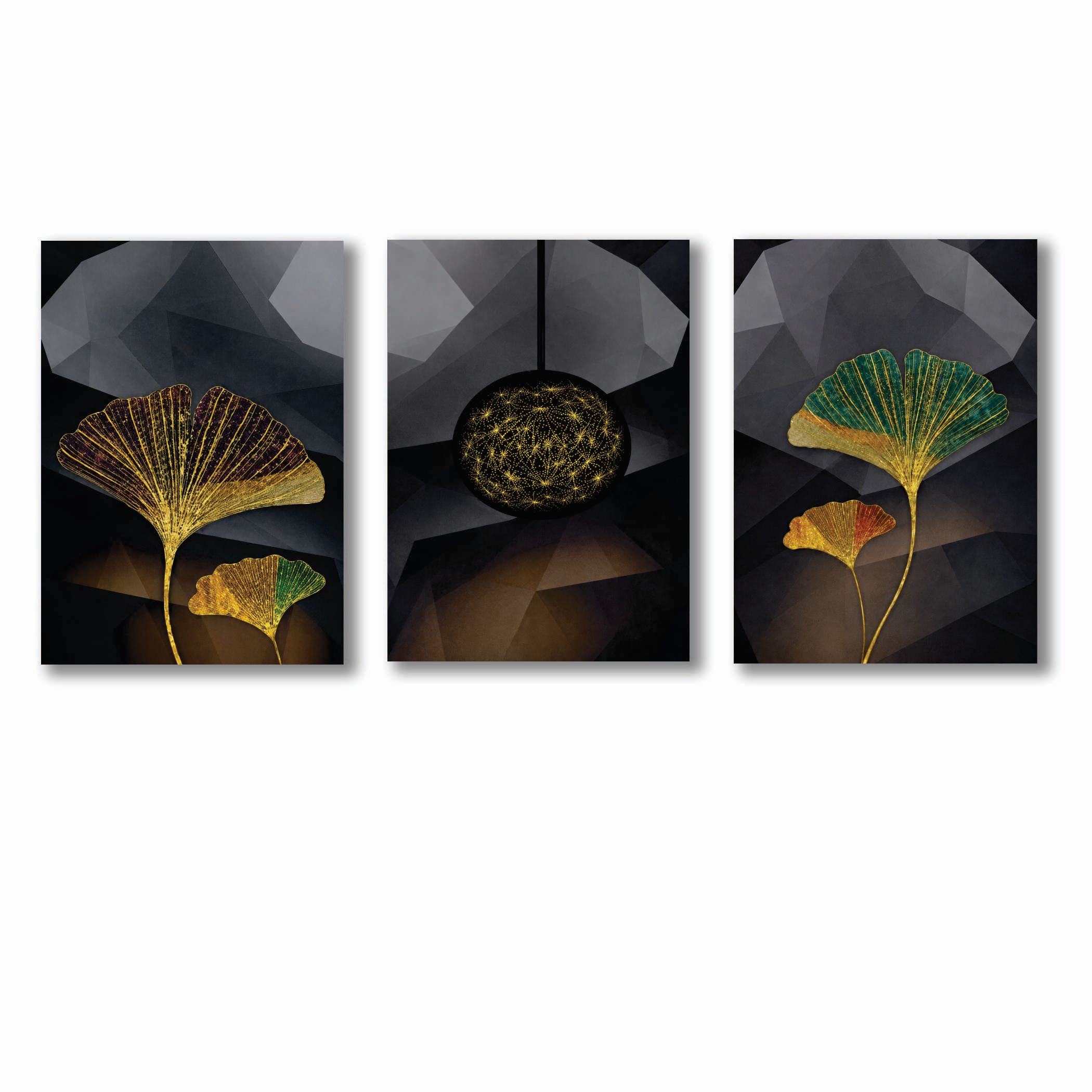 Set of 3 Premium Wall Art Photo Tiles  Modern Home Decor  8×11 Inches