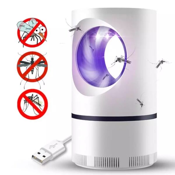 Portable USB Mosquito Killer Lamp  Safe, Silent & Chemical Free Insect Trap for Home & Travel Smart Mosquito Killer