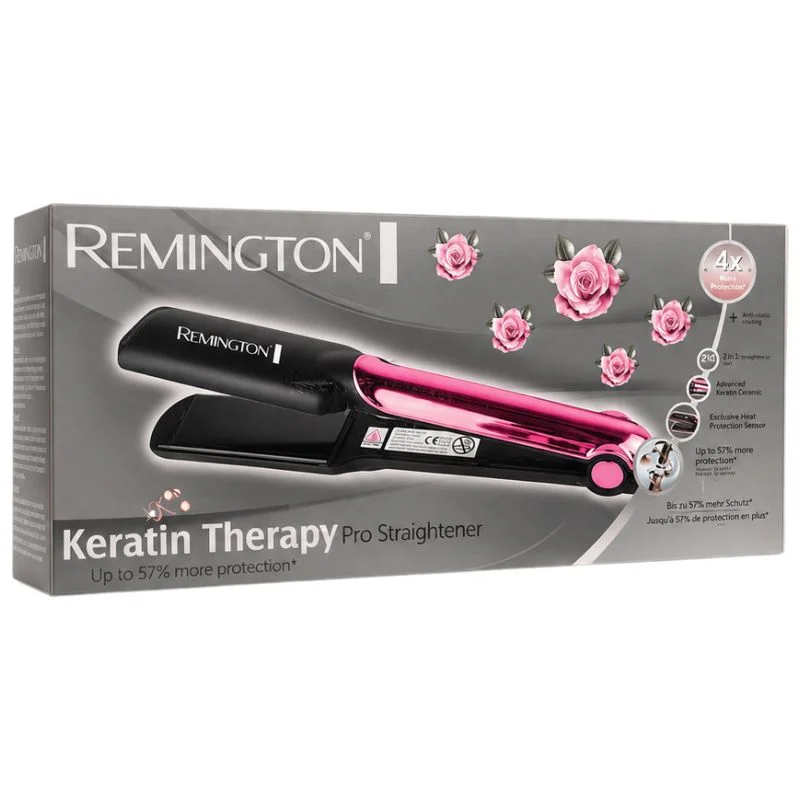 Remington Keratin Therapy Pro Hair Straightener FR 531  Ceramic Hair Straightener with Keratin Protection