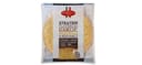 Romanos Xtra Thin Base Garlic, Mozzarella & Sea Salt pizza base in clear packaging, a product from the Nelson Farmers Market vendor.