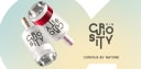 Curiosity Gin bottles (Ruby, Recipe #23) on a pastel background with the brand logo and 'Curious by Nature' slogan. Artisan gin.