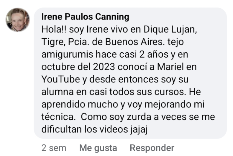 Testimonio Irene