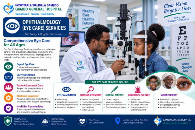 Ophthalmology (Eye Care) Services