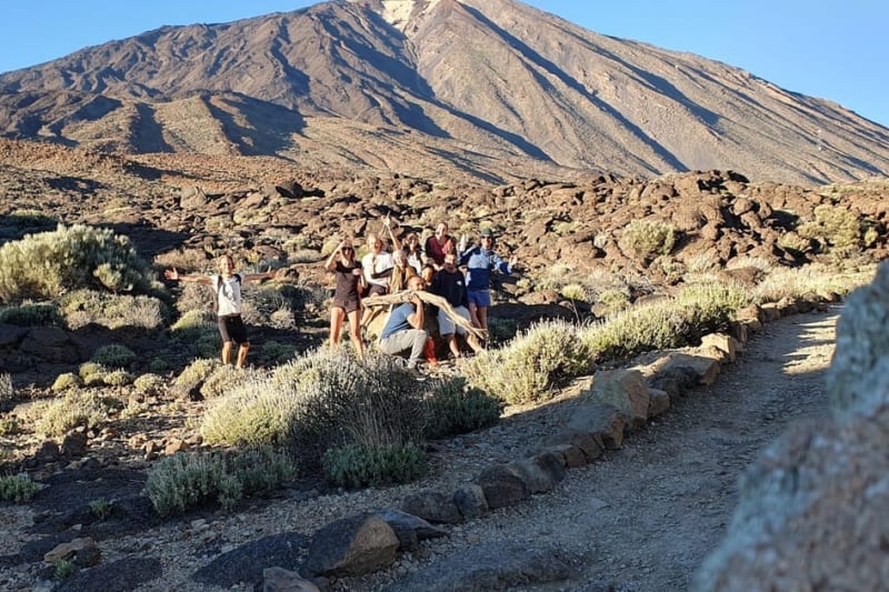 Masca, el Teide y los riscos de Los Gigantes