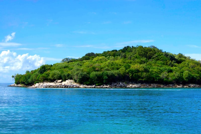 Speedboat Round the Ksamil Islands