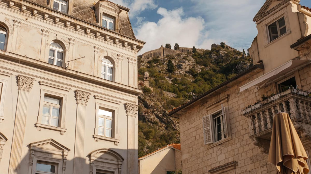Palaces of Kotor Old Town