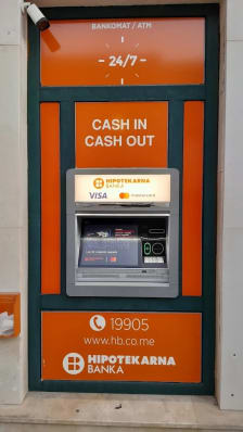 Bankomat Hipotekarne Banke - Herceg Novi filijala