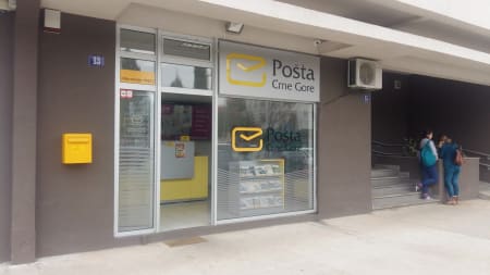 Pošta Crne Gore