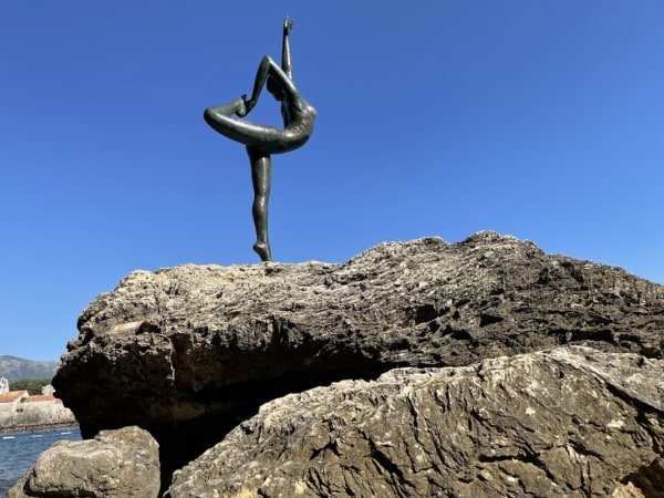 Budva Ballerina Statue