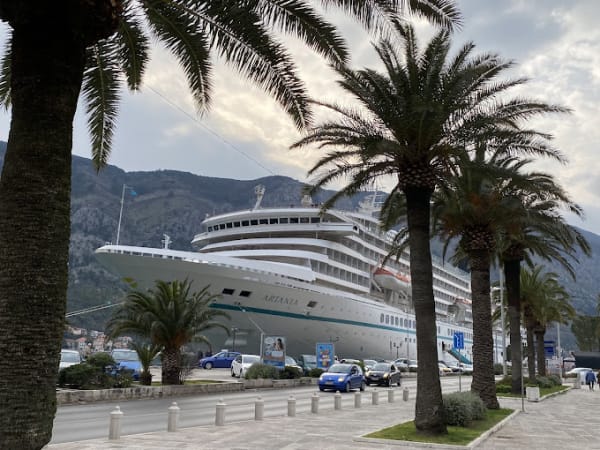 Cruise Vessel Pier Kotor