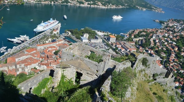 Kotor Old Town View