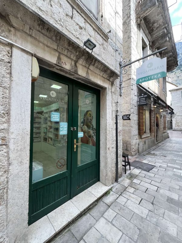 Apoteka VEGAPHARM KOTOR STARI GRAD