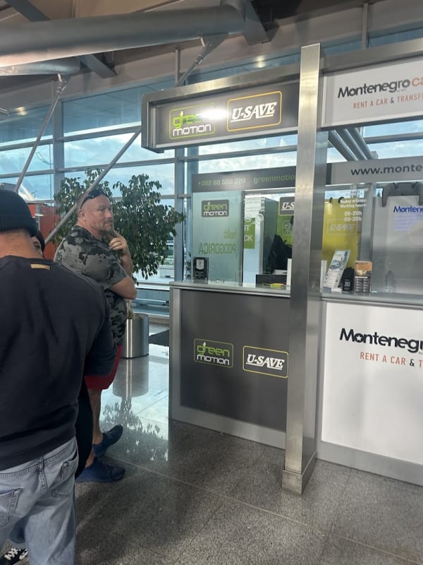 U-Save Car Rental Montenegro - Podgorica Airport