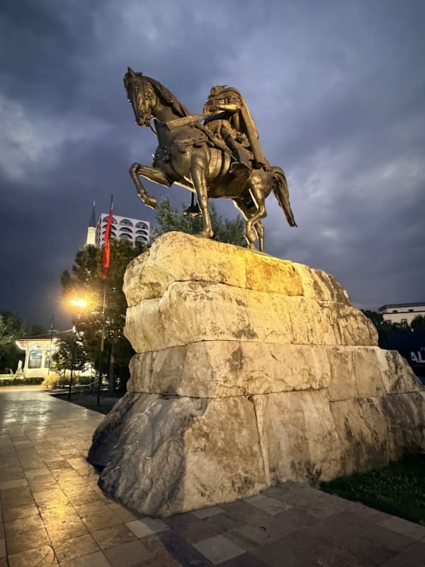 Equestrian Statue of Skanderbeg