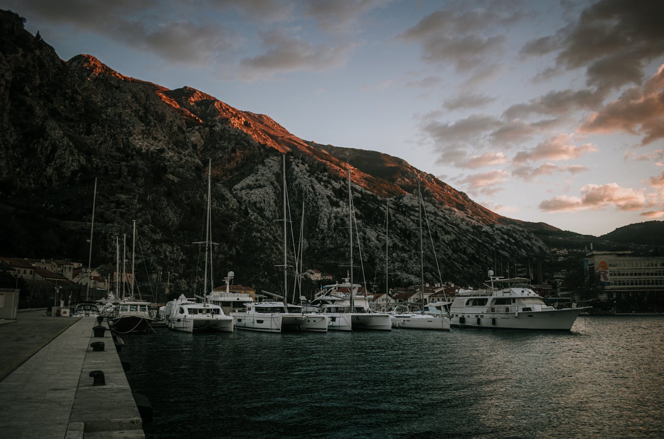 Sunset At The Marina, Dinner In The Centre