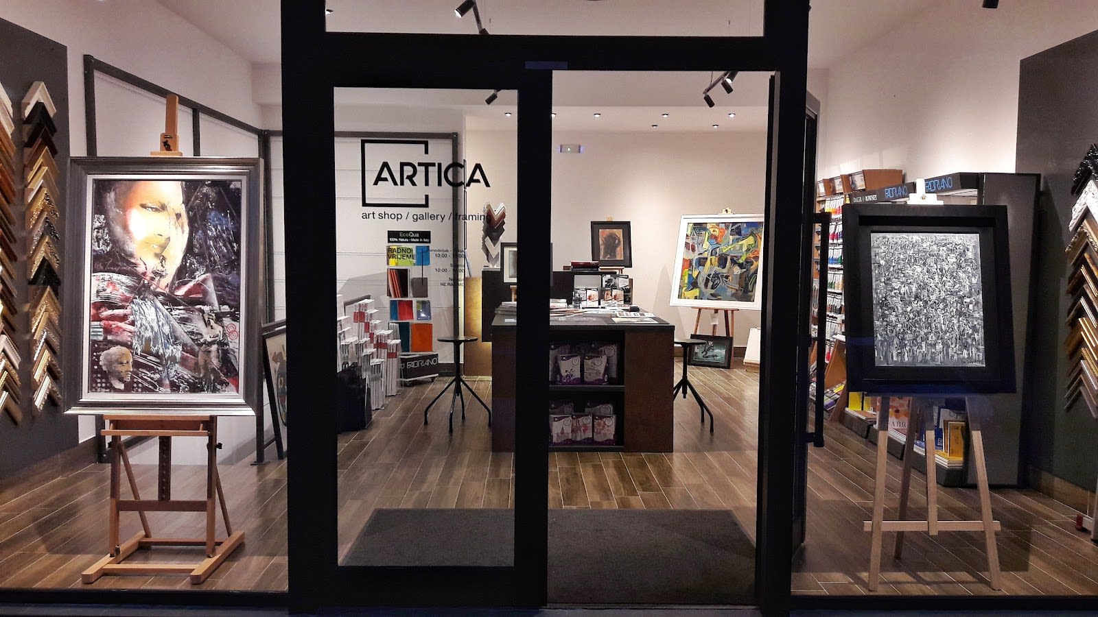Artica - Umjetnički Materijal / Galerija / Uramljivanje photo 6