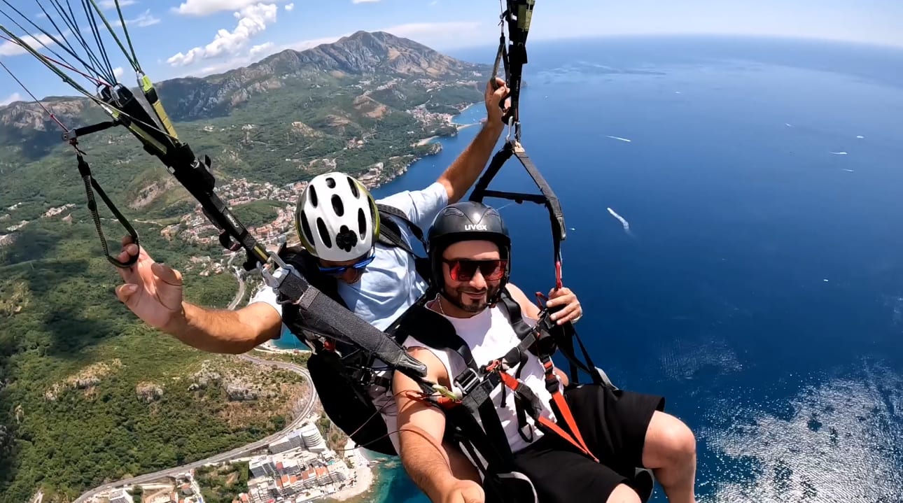 Paragliding Montenegro Budva photo 1