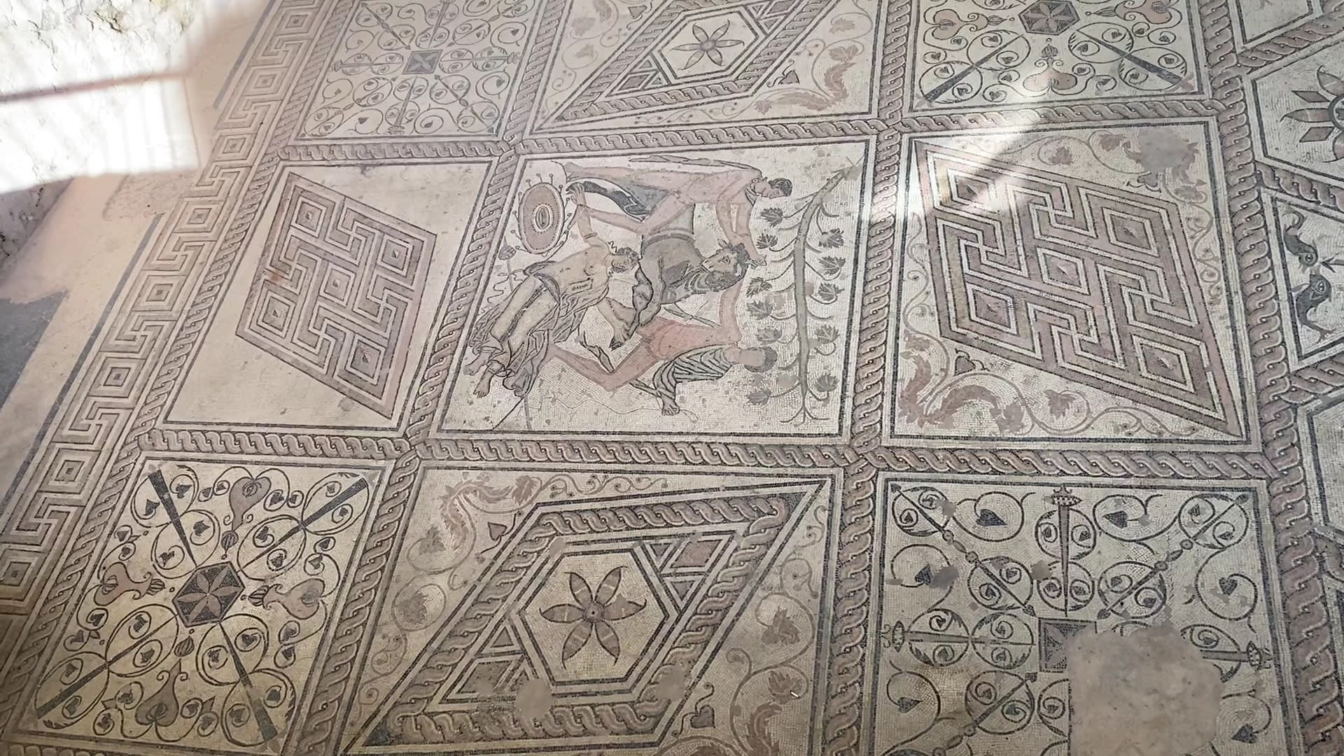 Punishment of Dirce Mosaic photo 4
