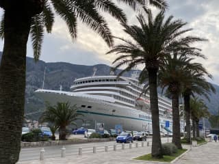 Cruise Vessel Pier Kotor