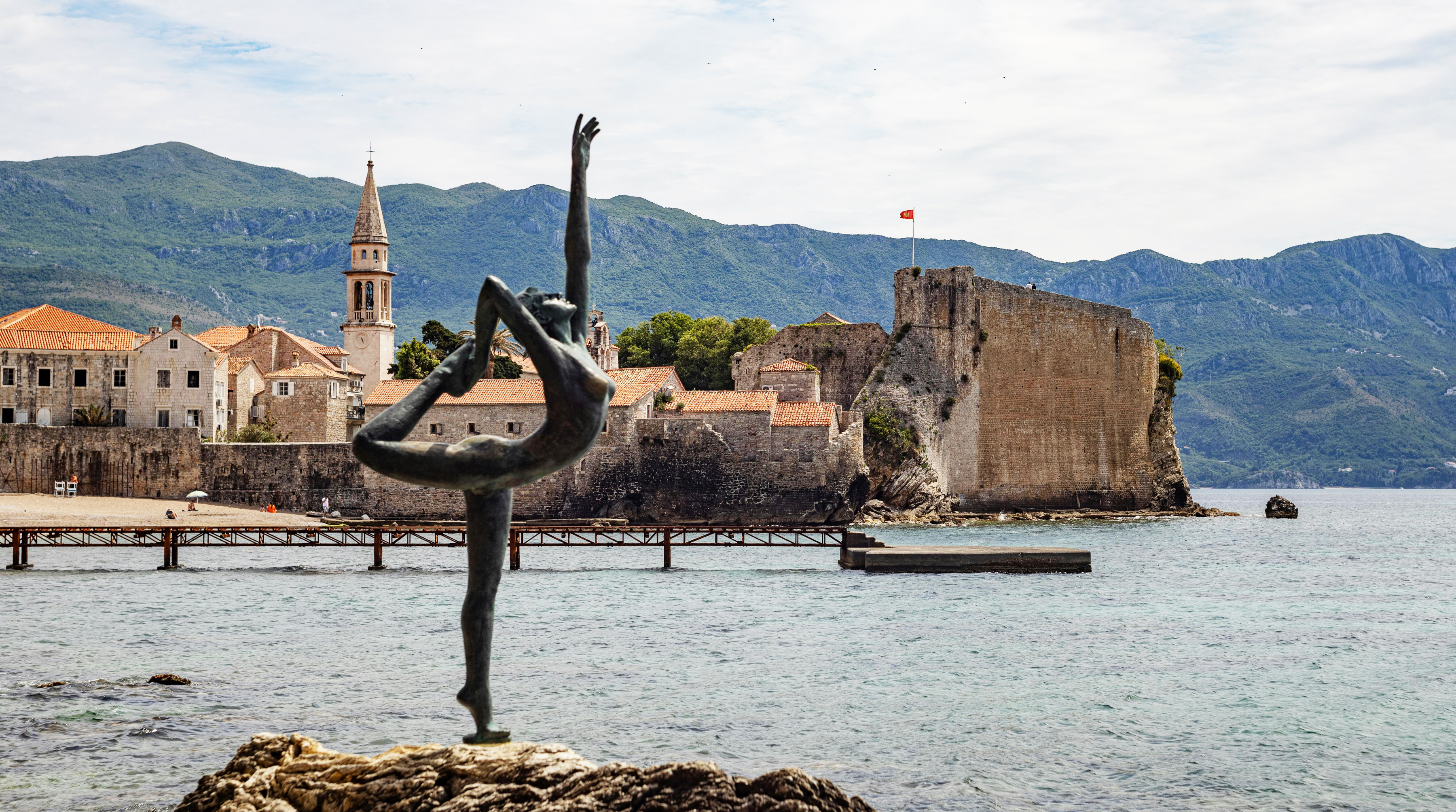 The 12-Minute Walk from Budva Old Town to the Riviera's Best Swimming Cove