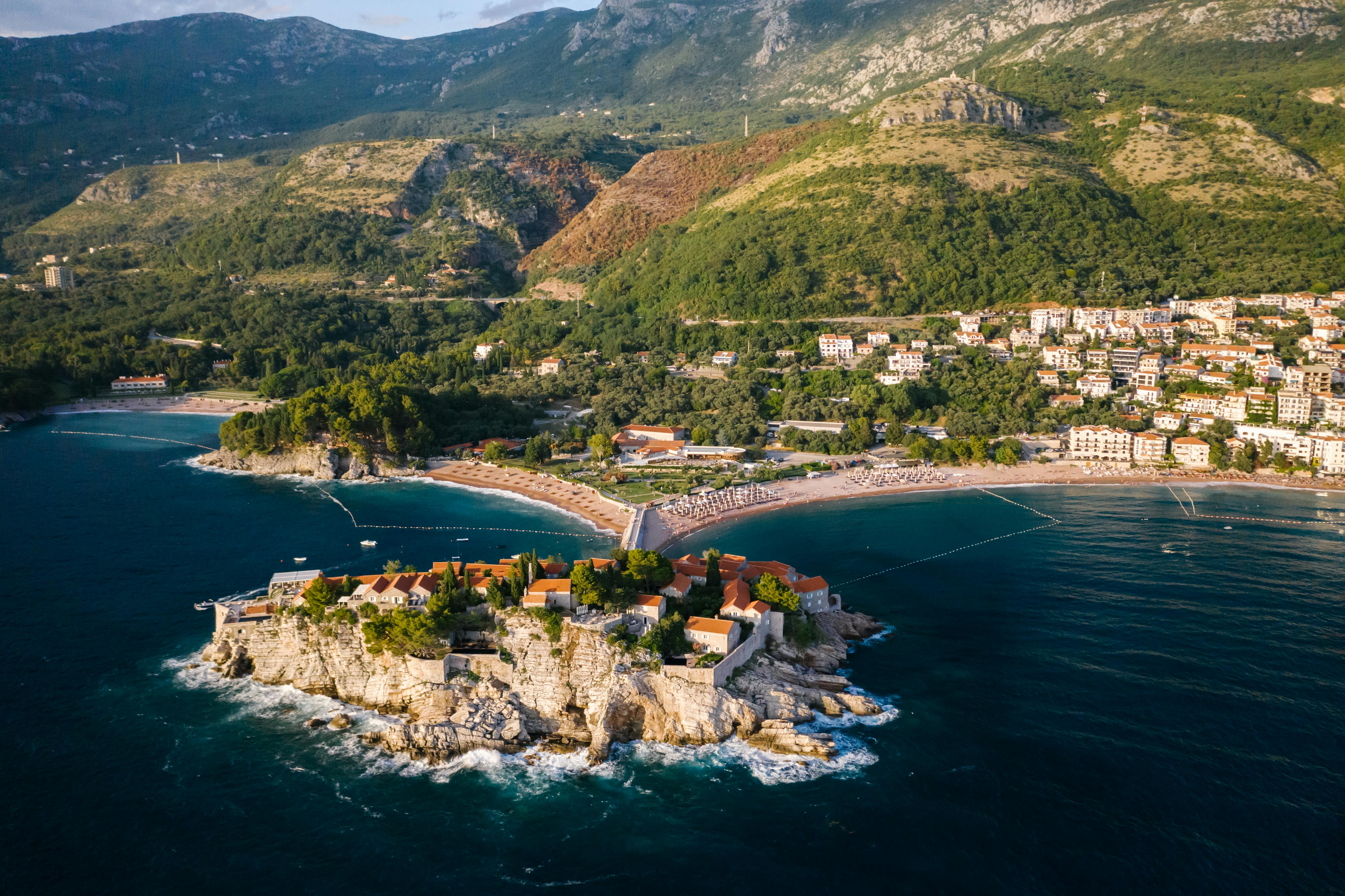Parc Miločer et Villa Miločer, la retraite royale d été près de Sveti Stefan