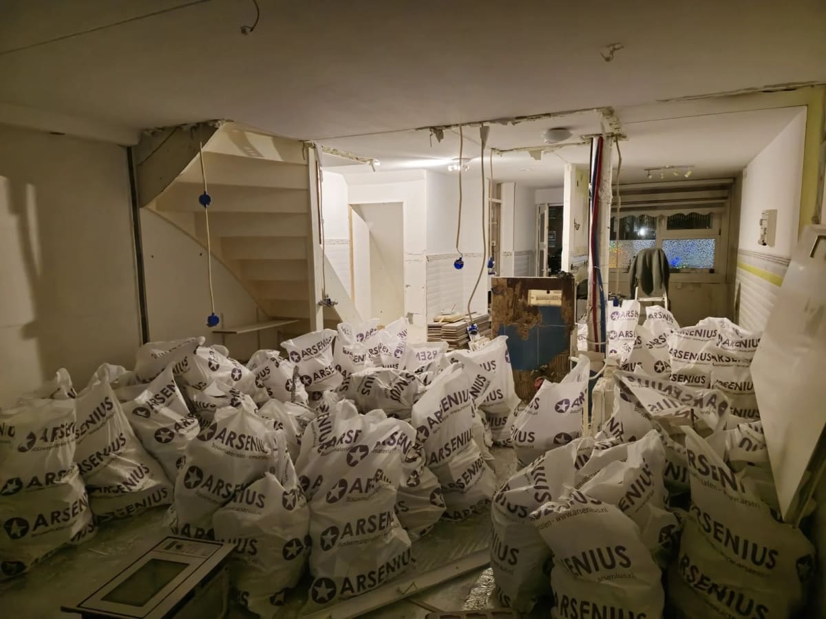 Voor renovatie