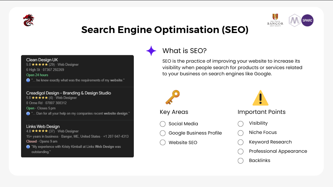 SEO for website development