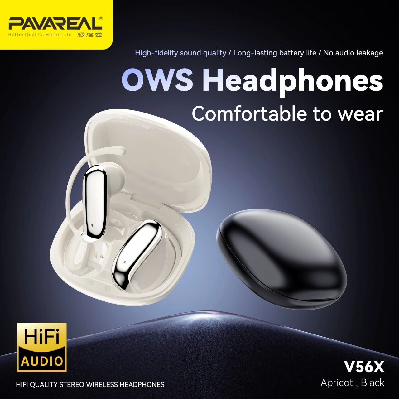 OPEN EAREARPHONES EAR HOOK WIRELESS STEREO