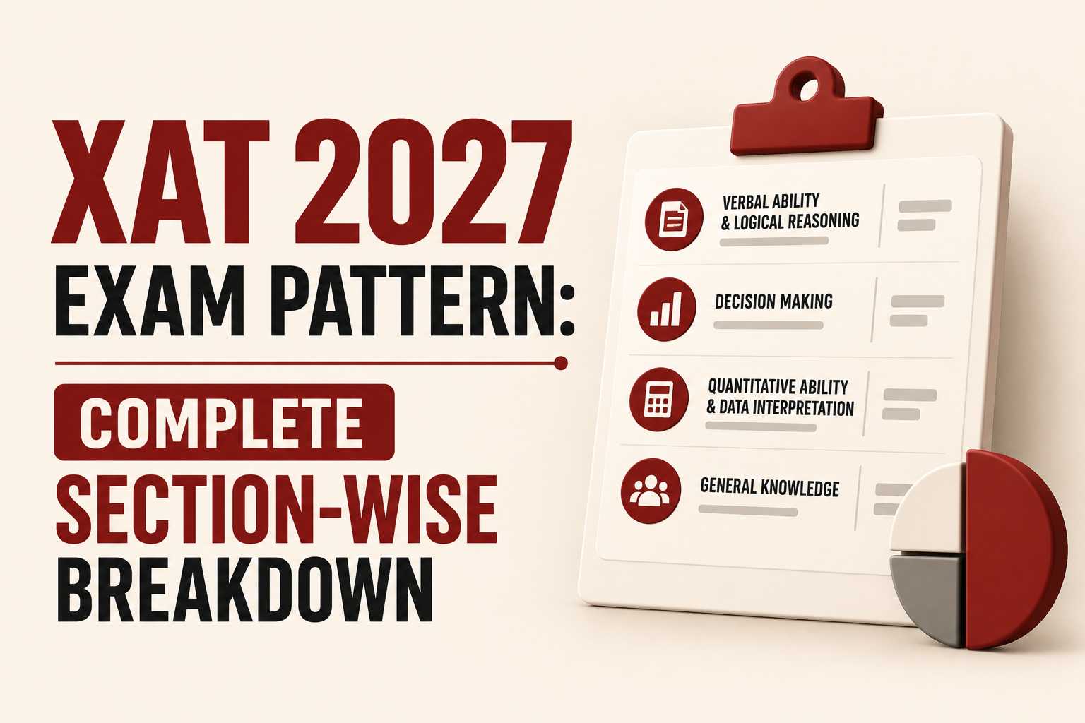 XAT 2027 Exam Pattern: Complete Section-Wise Breakdown