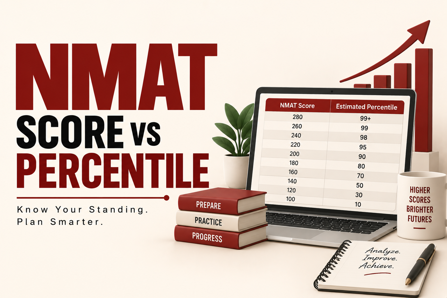 NMAT Score vs Percentile: What Your Scaled Score Actually Means