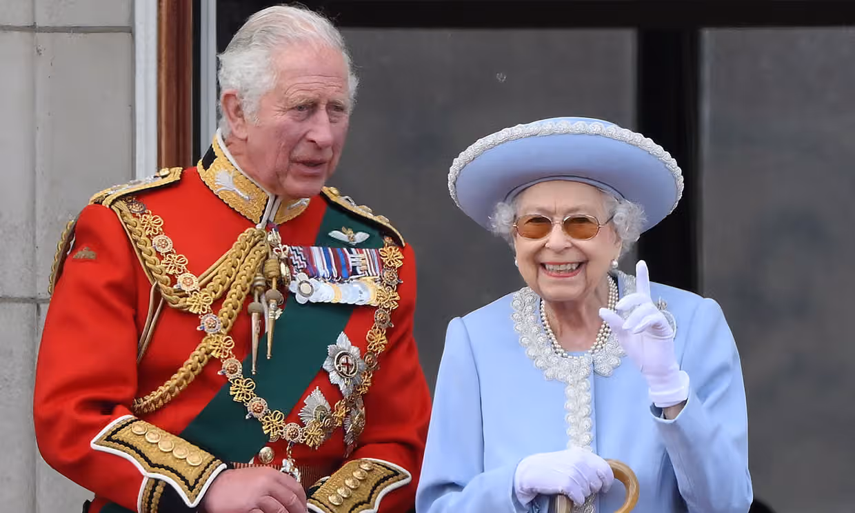 king charles - queen elizabeth