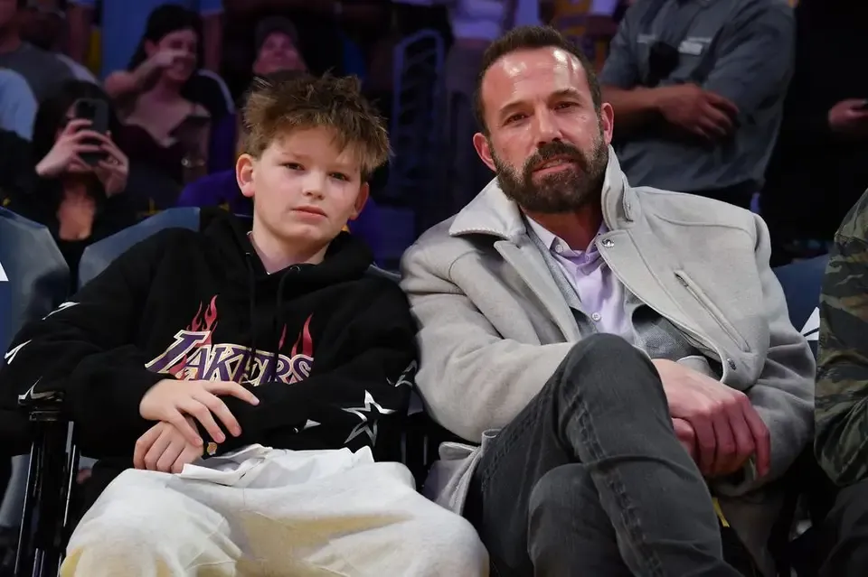 ben affleck with son.