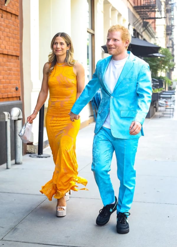 Ed Sheeran and Cherry Seaborn | BACKGRID